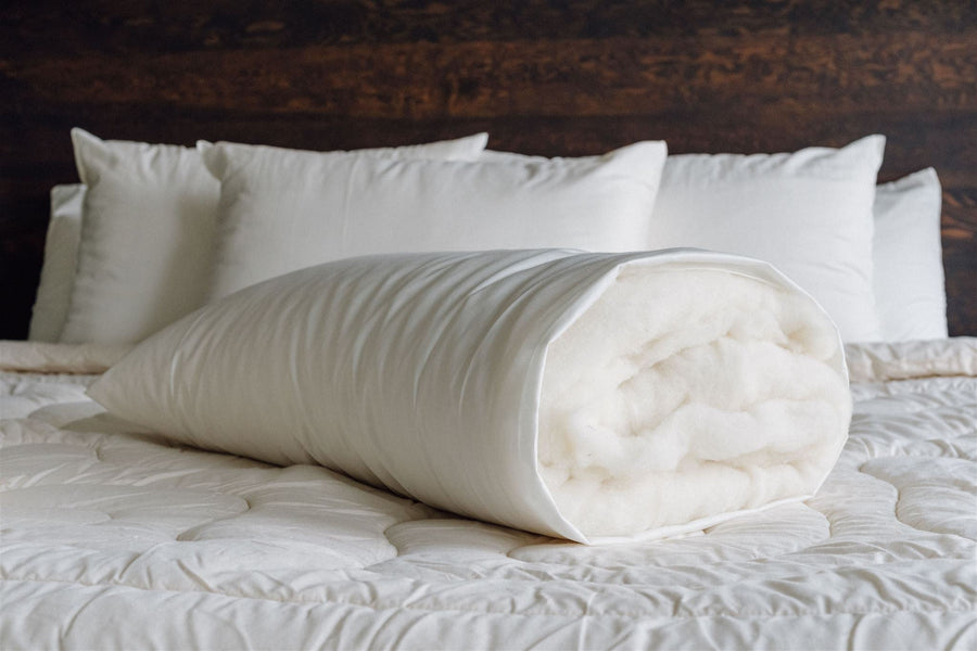 Natural Mattress  Accessories Canadian Wool Pillow