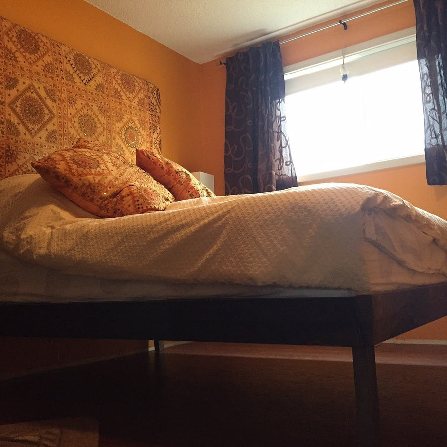 Natural Mattress Bed Frame Deluxe Platform Bed Frame